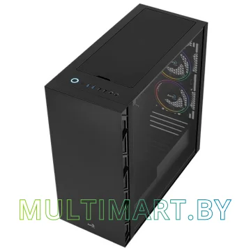 Корпус AeroCool Flo Saturn FRGB-G-BK-v1 картинка 4